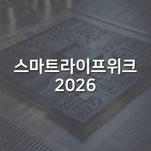 스마트라이프위크 2026, 첨단 미래기술 체험의 장
