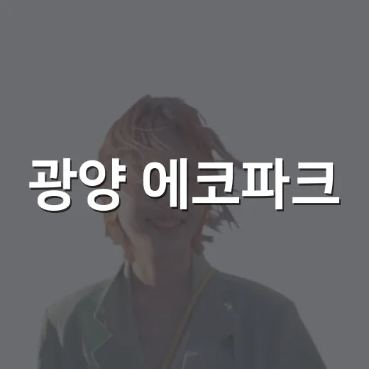 광양 에코파크, 아이와 신나는 실내 놀이터