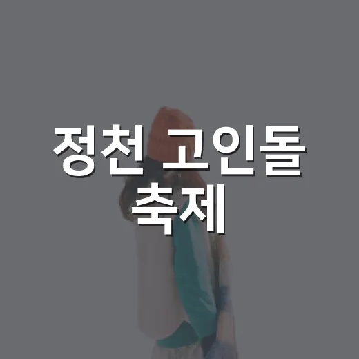 정천 고인돌 축제, 청동기시대 체험의 장