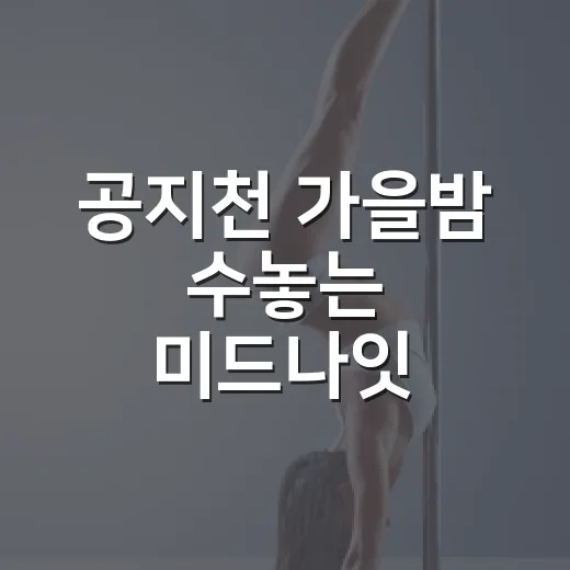 공지천 가을밤 수놓는 미드나잇 재즈클럽