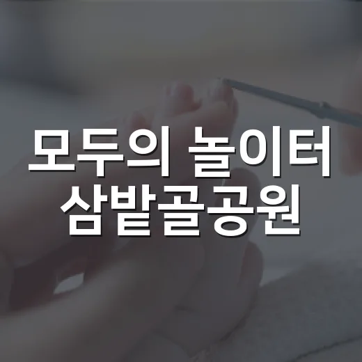 모두의 놀이터 삼밭골공원