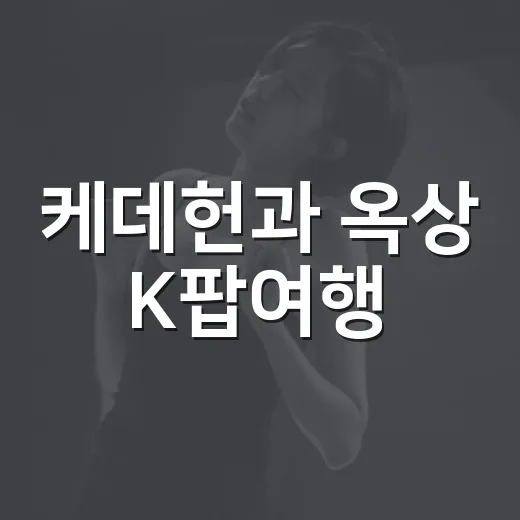 케데헌과 옥상 K팝여행