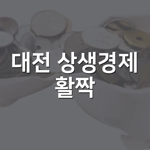 대전 상생경제 활짝