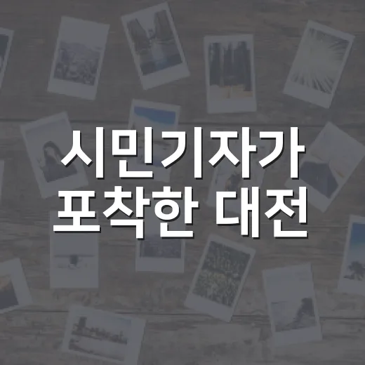 시민기자가 포착한 대전