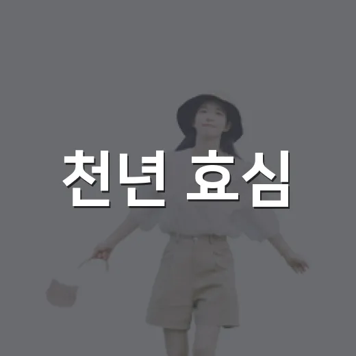 천년 효심, 드론으로 날다