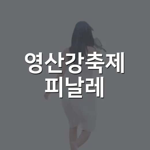 영산강축제 피날레
