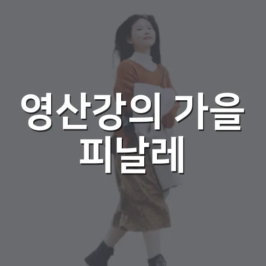 영산강의 가을 피날레
