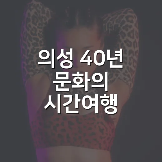 의성 40년 문화의 시간여행