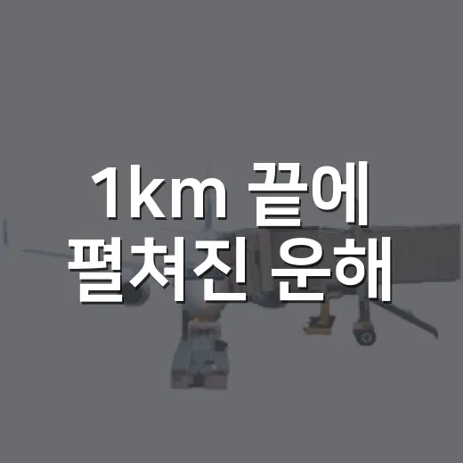 1km 끝에 펼쳐진 운해