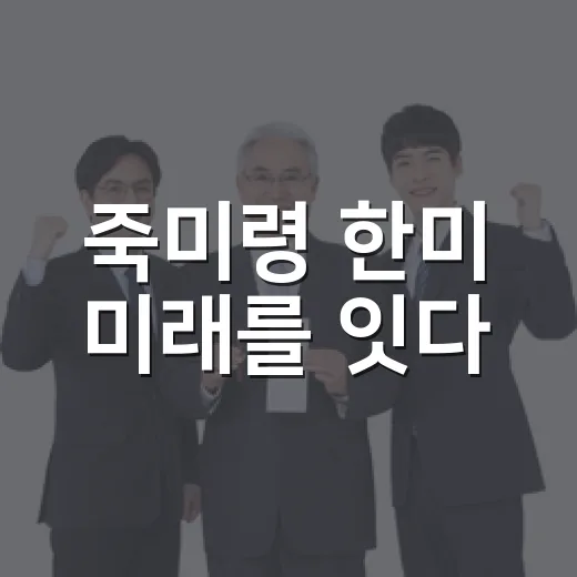 죽미령 한미 미래를 잇다