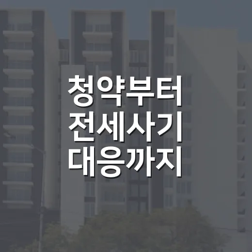 청약부터 전세사기 대응까지