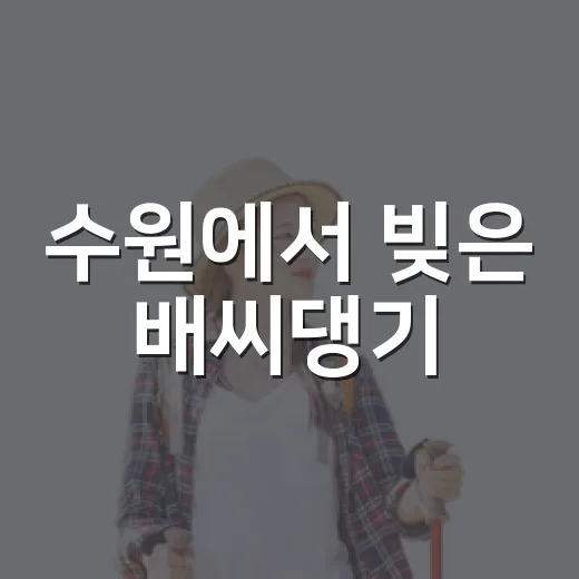 수원에서 빚은 배씨댕기