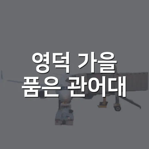 영덕 가을 품은 관어대