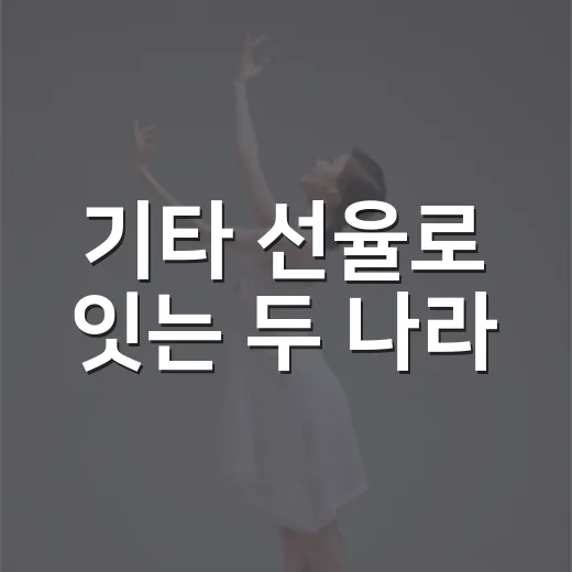 기타 선율로 잇는 두 나라