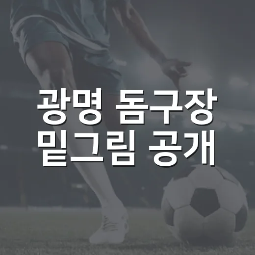 광명 돔구장 밑그림 공개