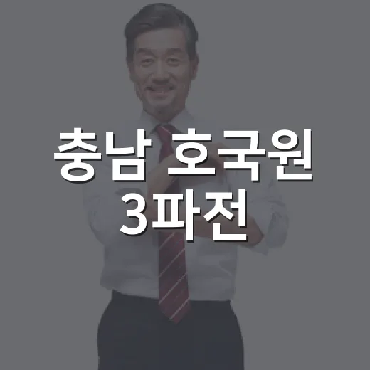 충남 호국원 3파전