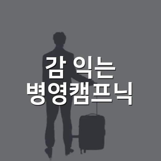 감 익는 병영캠프닉
