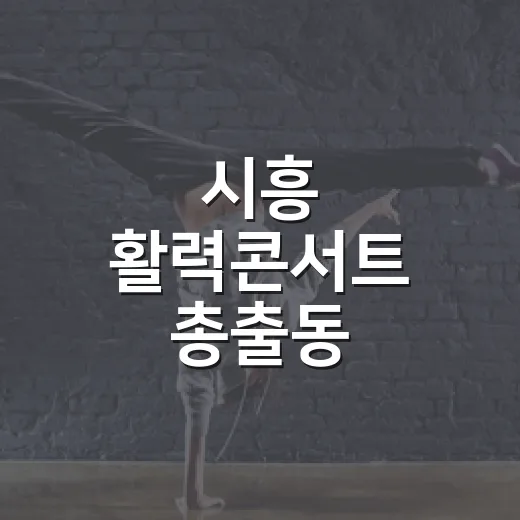시흥 활력콘서트 총출동