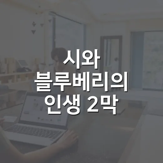 시와 블루베리의 인생 2막