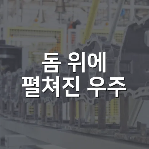 돔 위에 펼쳐진 우주