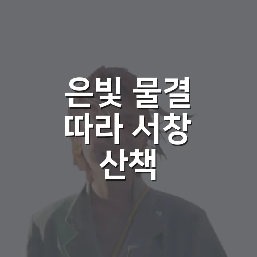 은빛 물결 따라 서창 산책