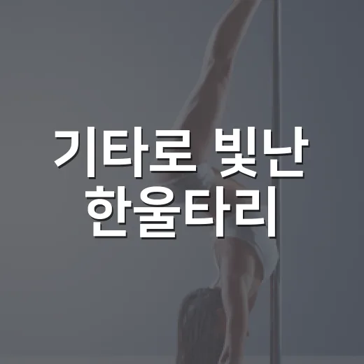 기타로 빛난 한울타리