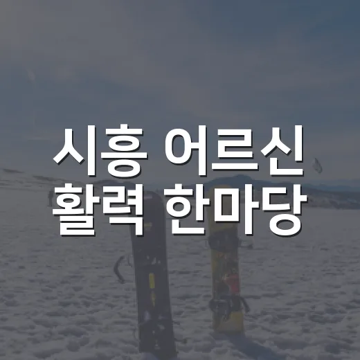 시흥 어르신 활력 한마당