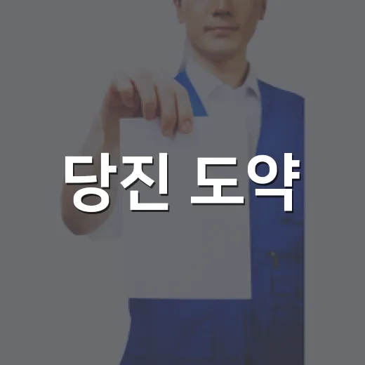 당진 도약, 경륜과 만나다
