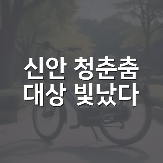 신안 청춘춤 대상 빛났다