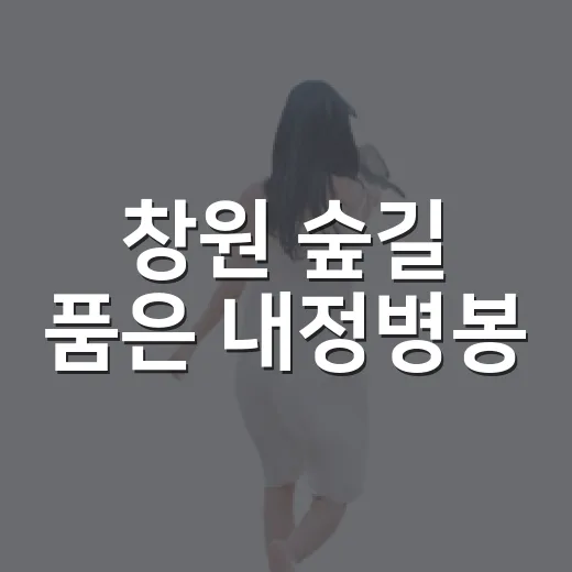 창원 숲길 품은 내정병봉