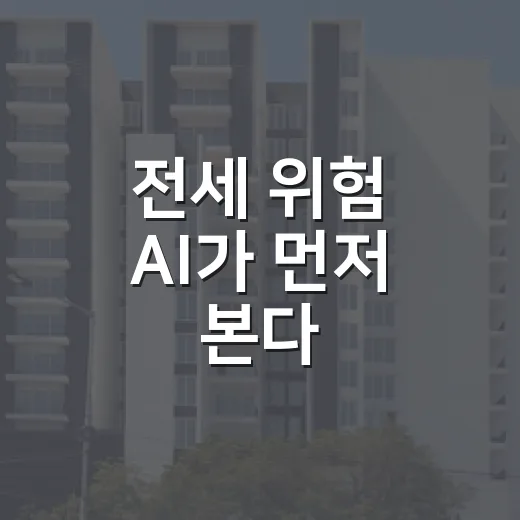 전세 위험 AI가 먼저 본다