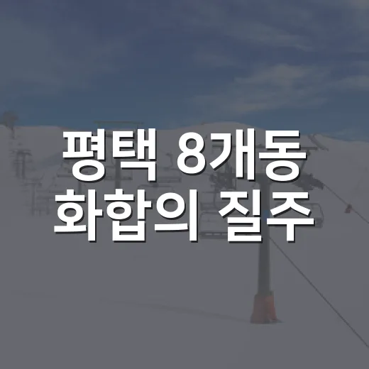 평택 8개동 화합의 질주