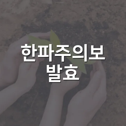 한파주의보 발효, 철저한 보온 필수