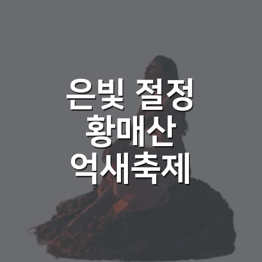 은빛 절정 황매산 억새축제