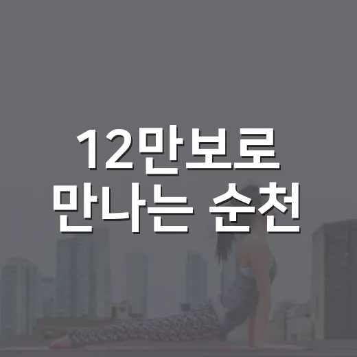 12만보로 만나는 순천