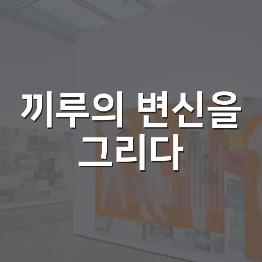끼루의 변신을 그리다