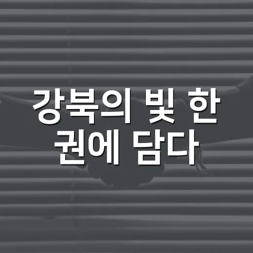 강북의 빛 한 권에 담다