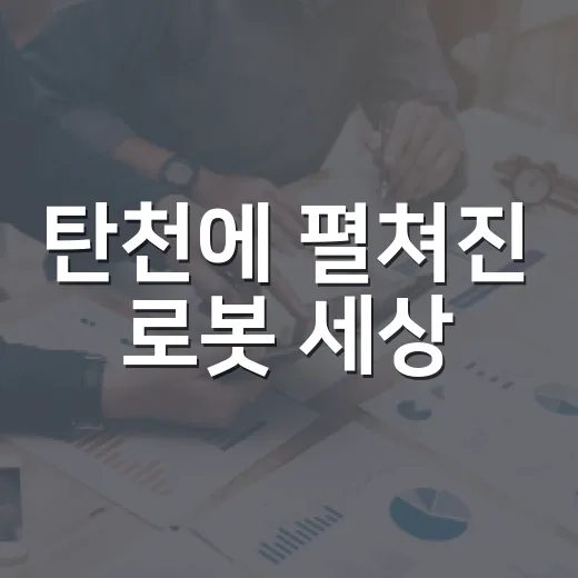 탄천에 펼쳐진 로봇 세상
