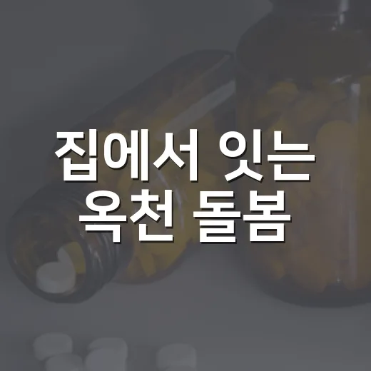 집에서 잇는 옥천 돌봄