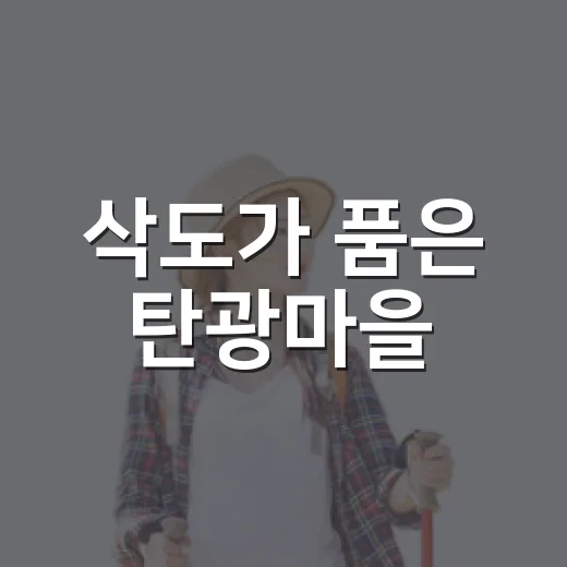 삭도가 품은 탄광마을