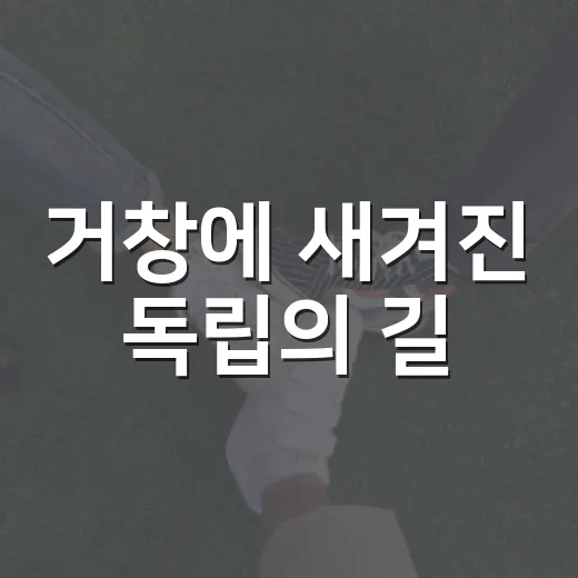 거창에 새겨진 독립의 길