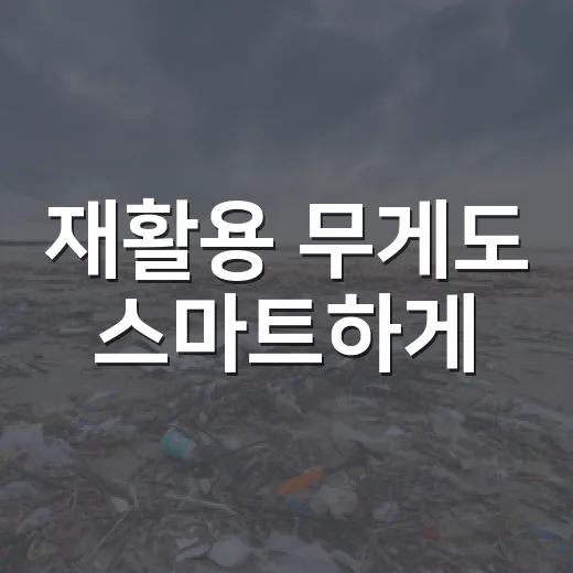 재활용 무게도 스마트하게