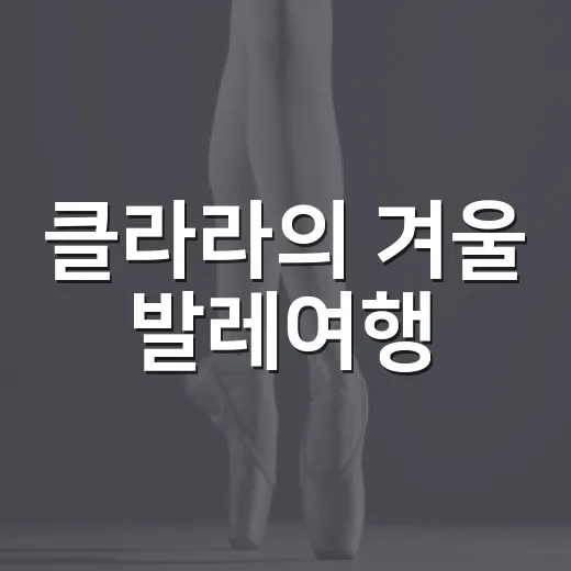 클라라의 겨울 발레여행