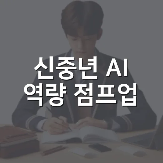 신중년 AI 역량 점프업