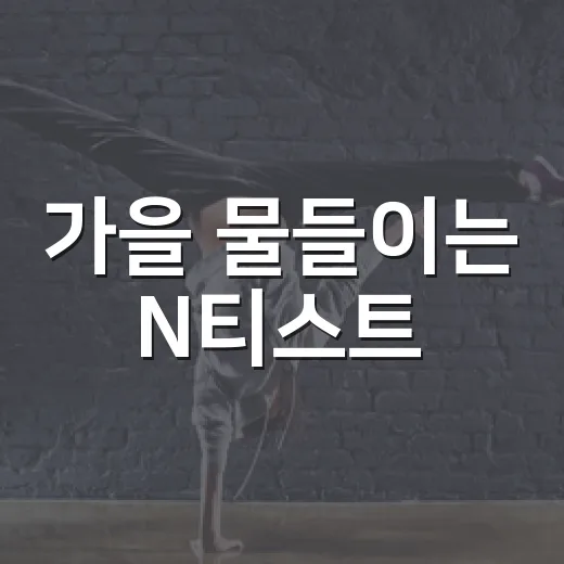 가을 물들이는 N티스트