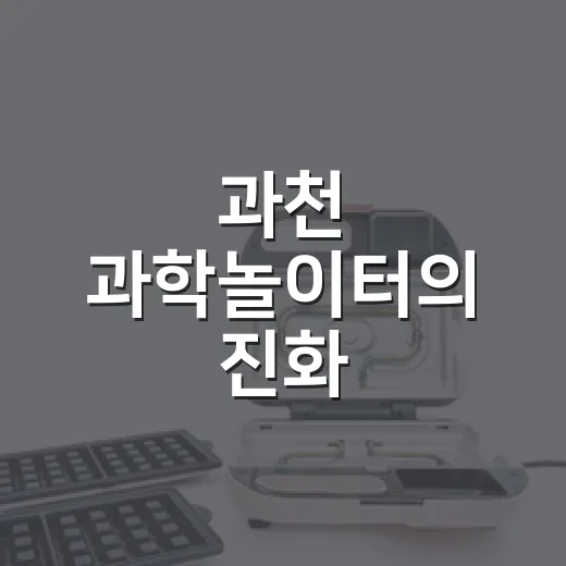 과천 과학놀이터의 진화