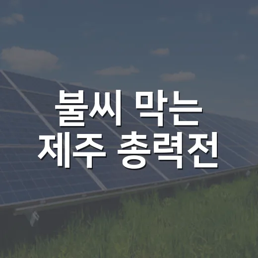 불씨 막는 제주 총력전