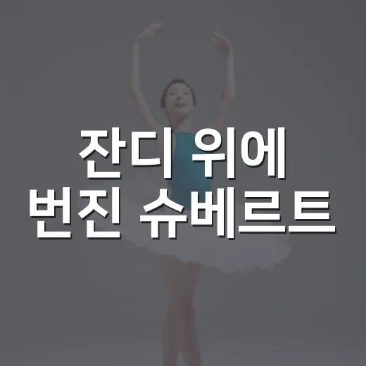 잔디 위에 번진 슈베르트