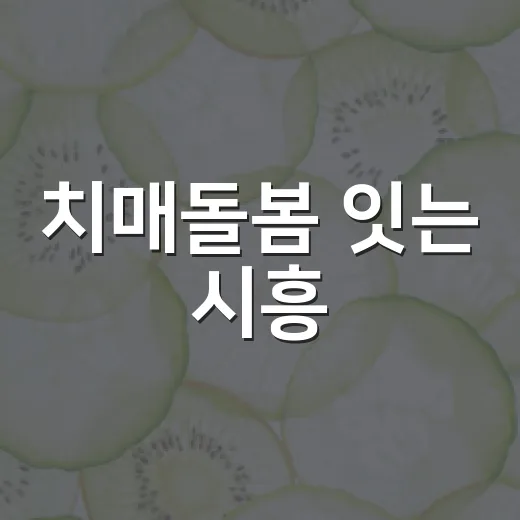 치매돌봄 잇는 시흥