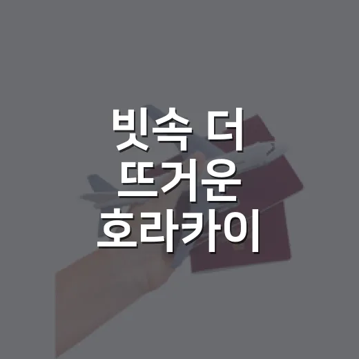 빗속 더 뜨거운 호라카이